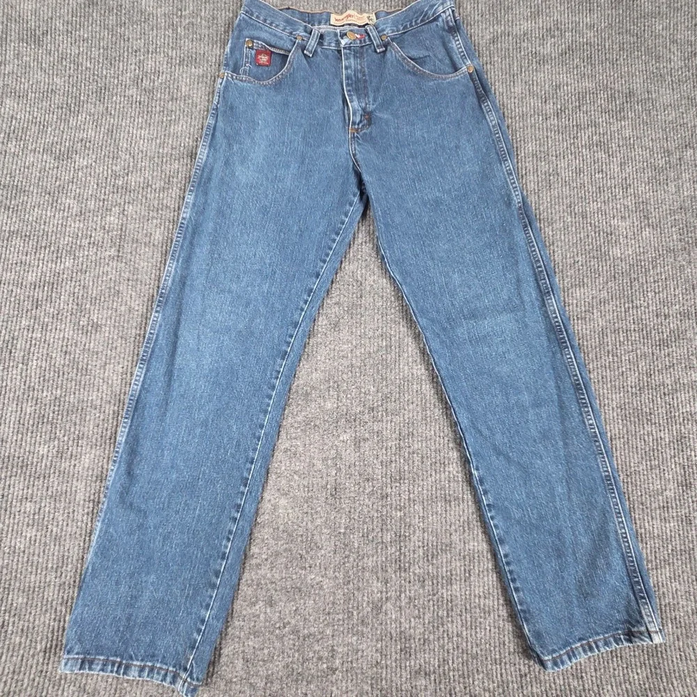 Wrangler PBR Professional Bull Riders Jeans Mens 30x32 Blue Straight Leg 26PBRDD